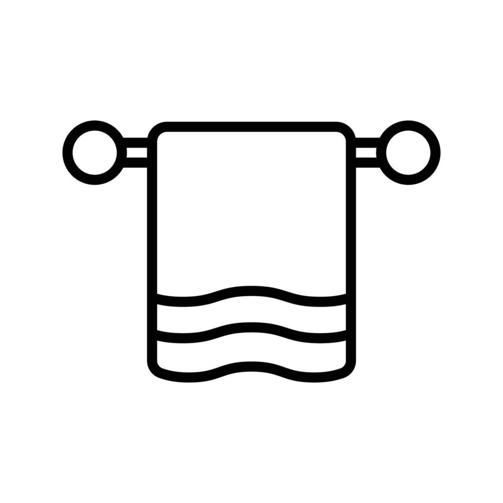 towel icon vector design template in white background