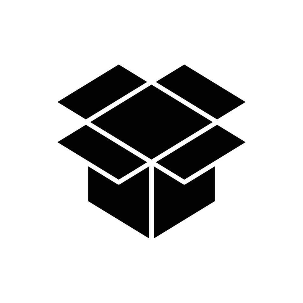 box icon vector design template in white background