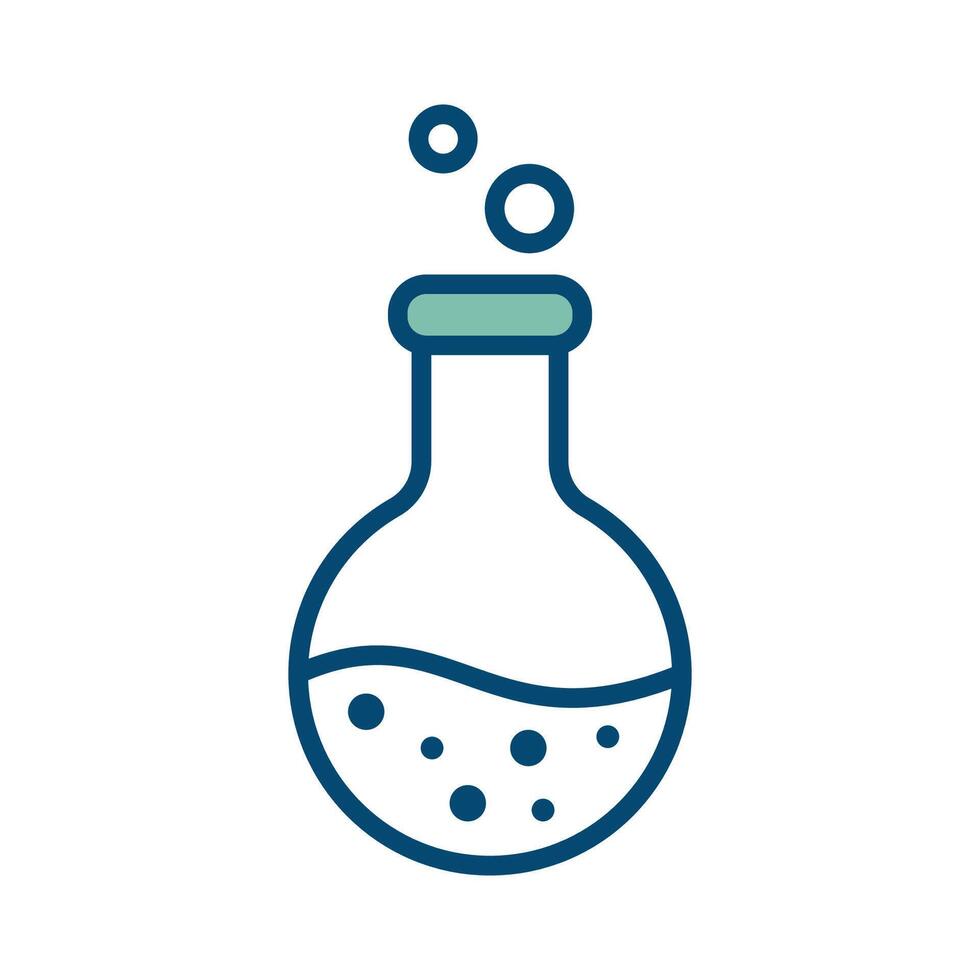 flask icon vector design template in white background