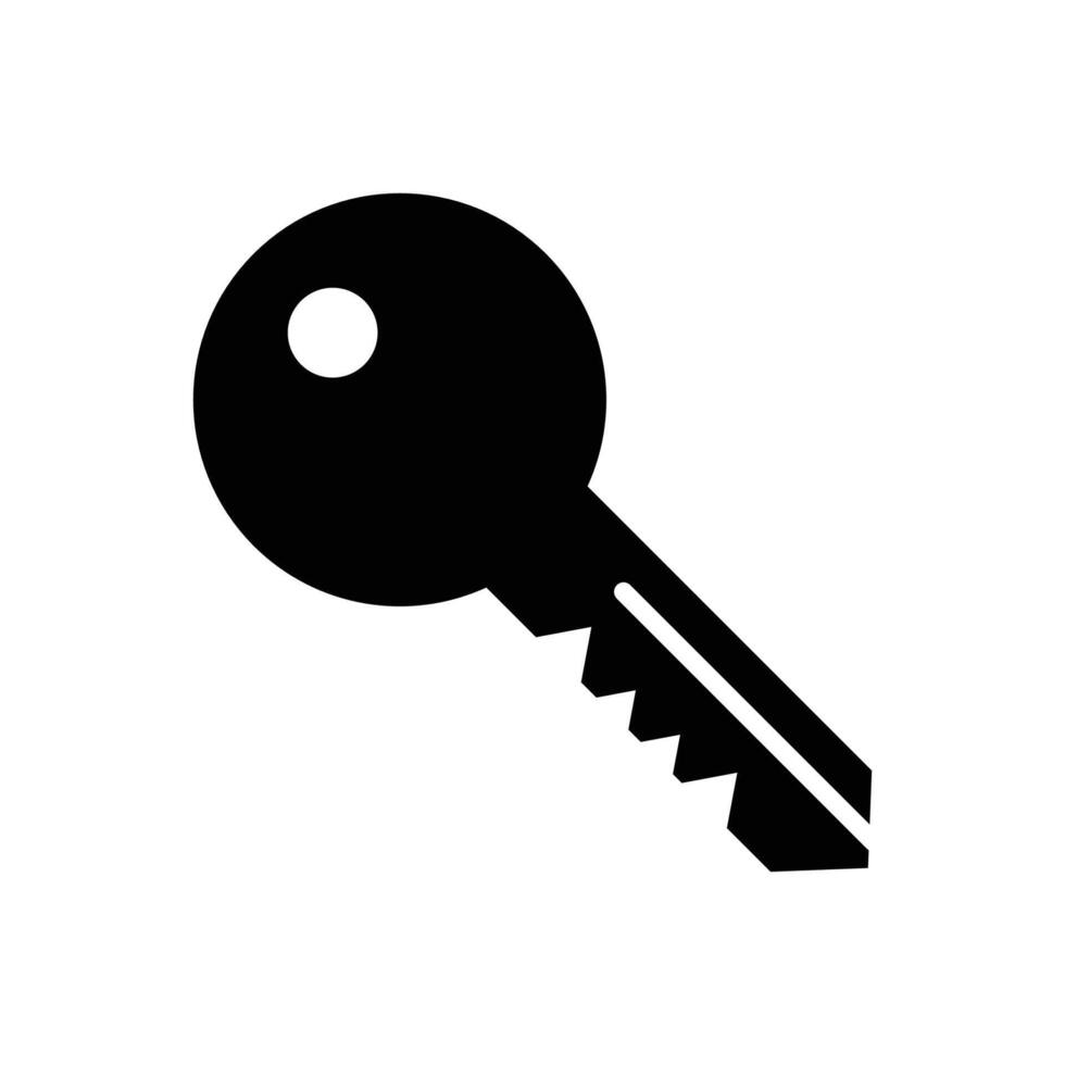 key icon vector design template in white background