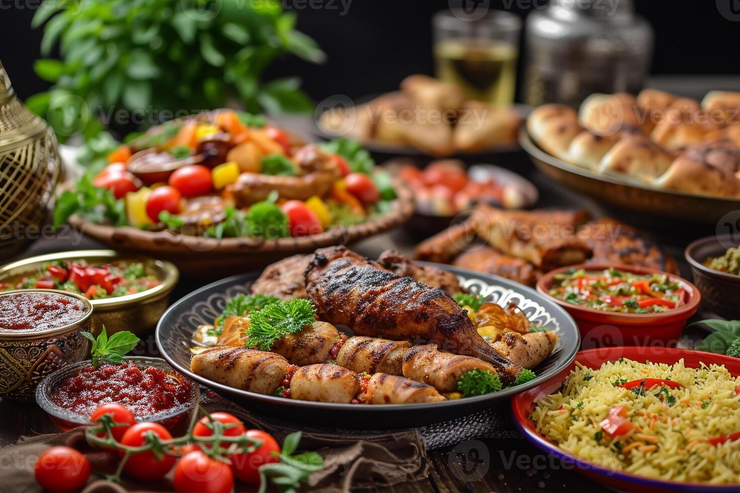 AI generated Ramadan Food photo