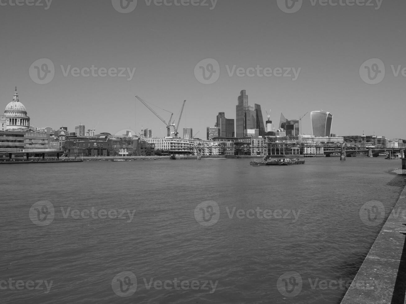 River Thames in London photo