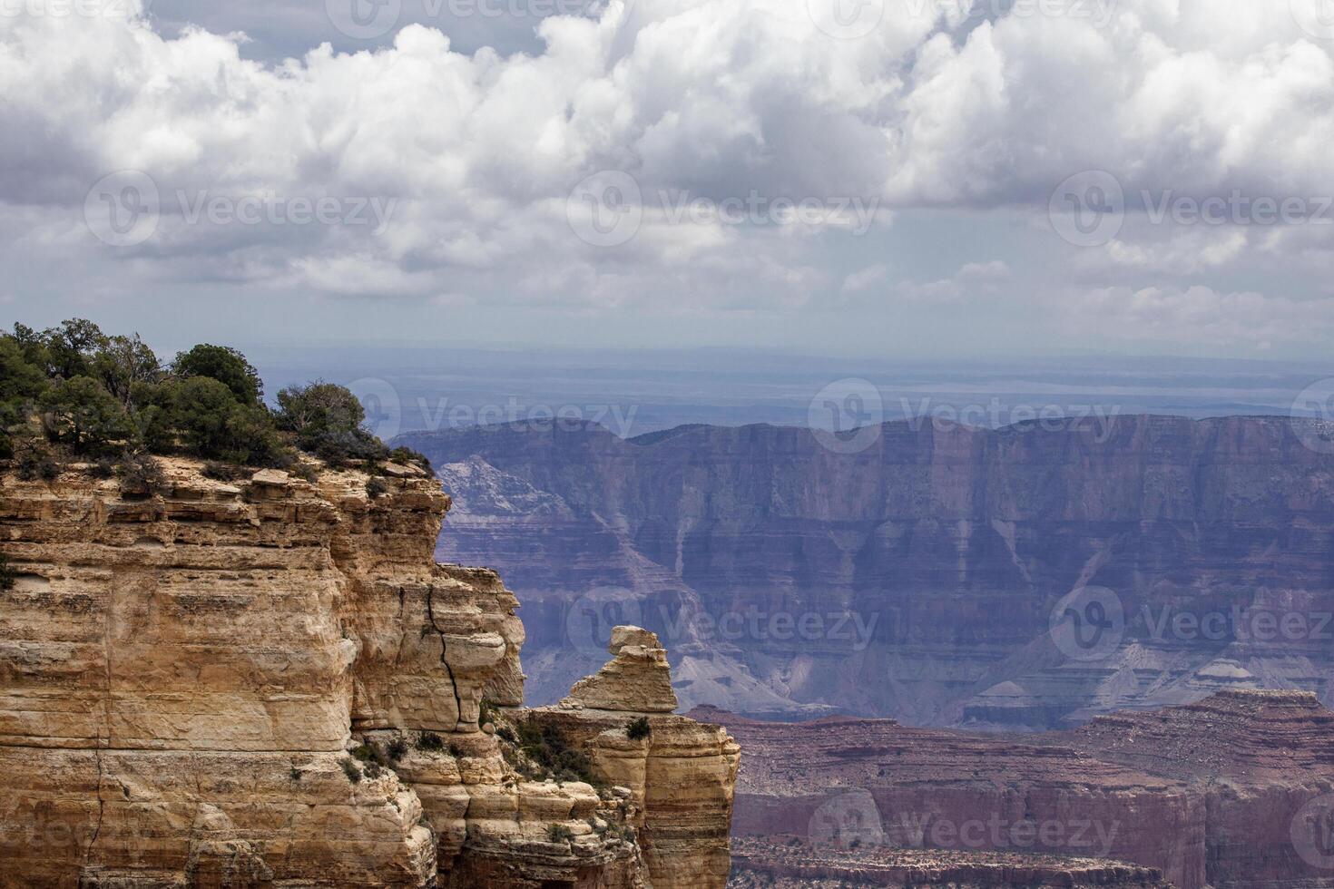 Stormy Grand Canyon photo