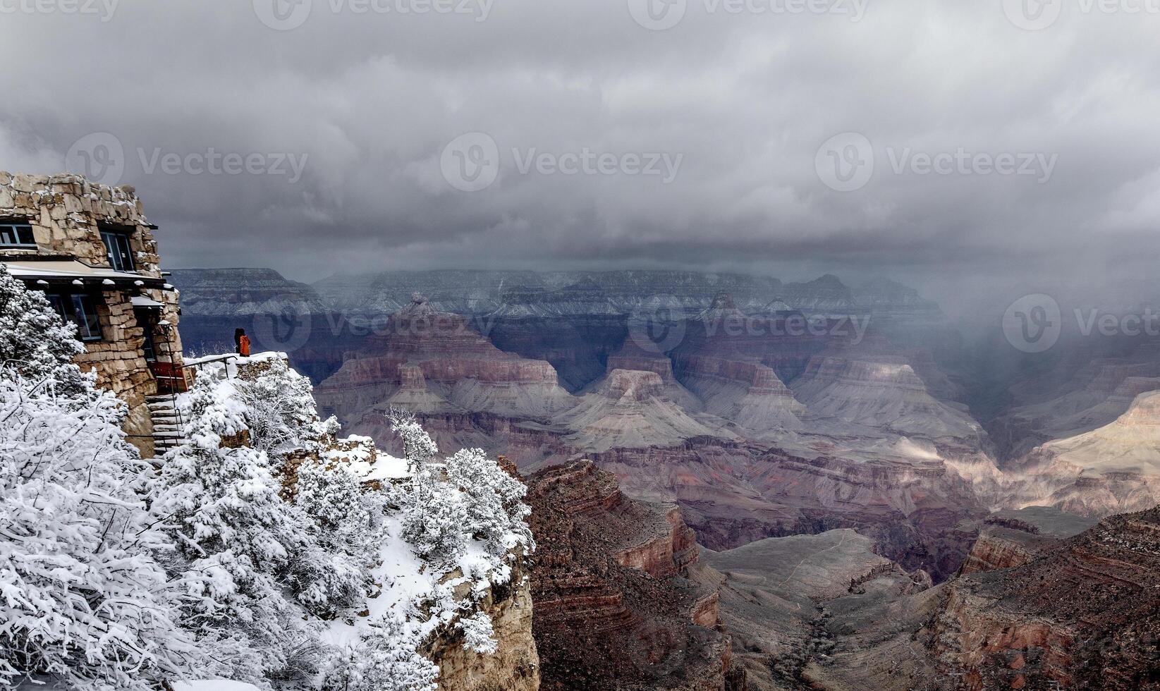 Grand Canyon Snow photo