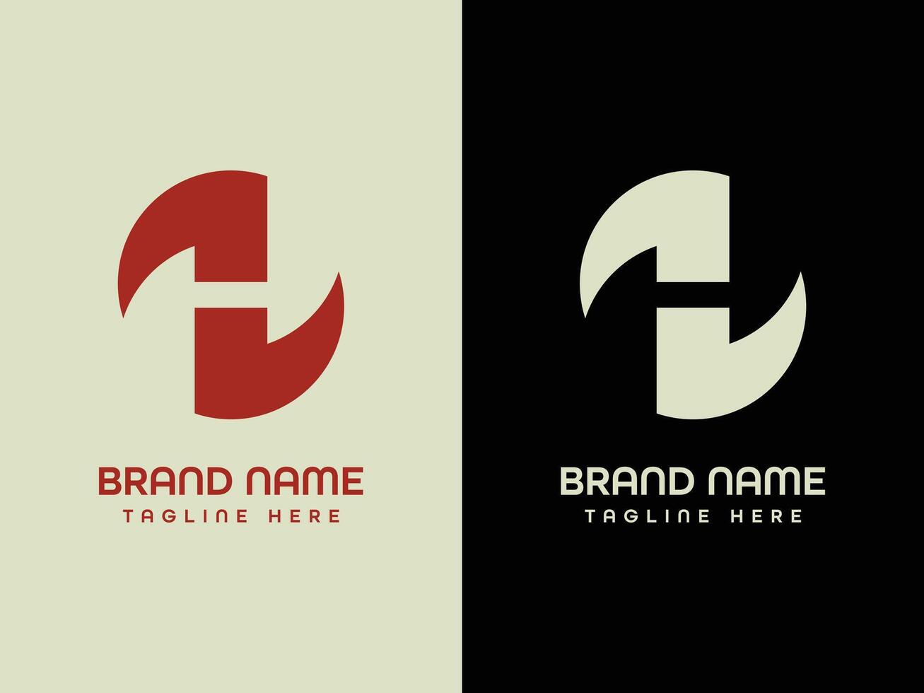 letter logo for your company and business identity vector