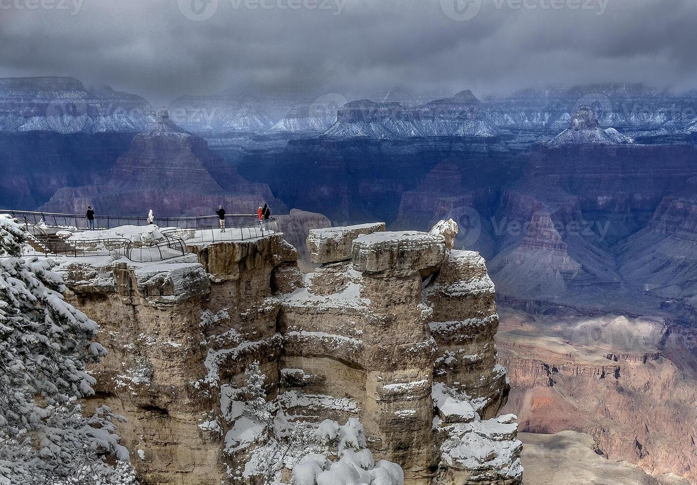 Grand Canyon Snow photo