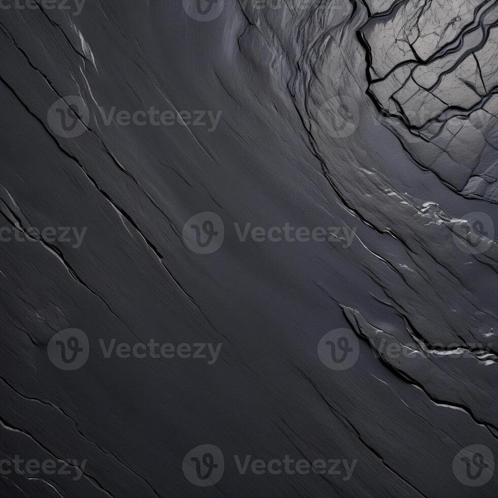 AI generated Black burn charcoal board background, realistic texture, rough charcoal surface, carbon materials, abstract photo, nature wallpaper, backdrop design photo