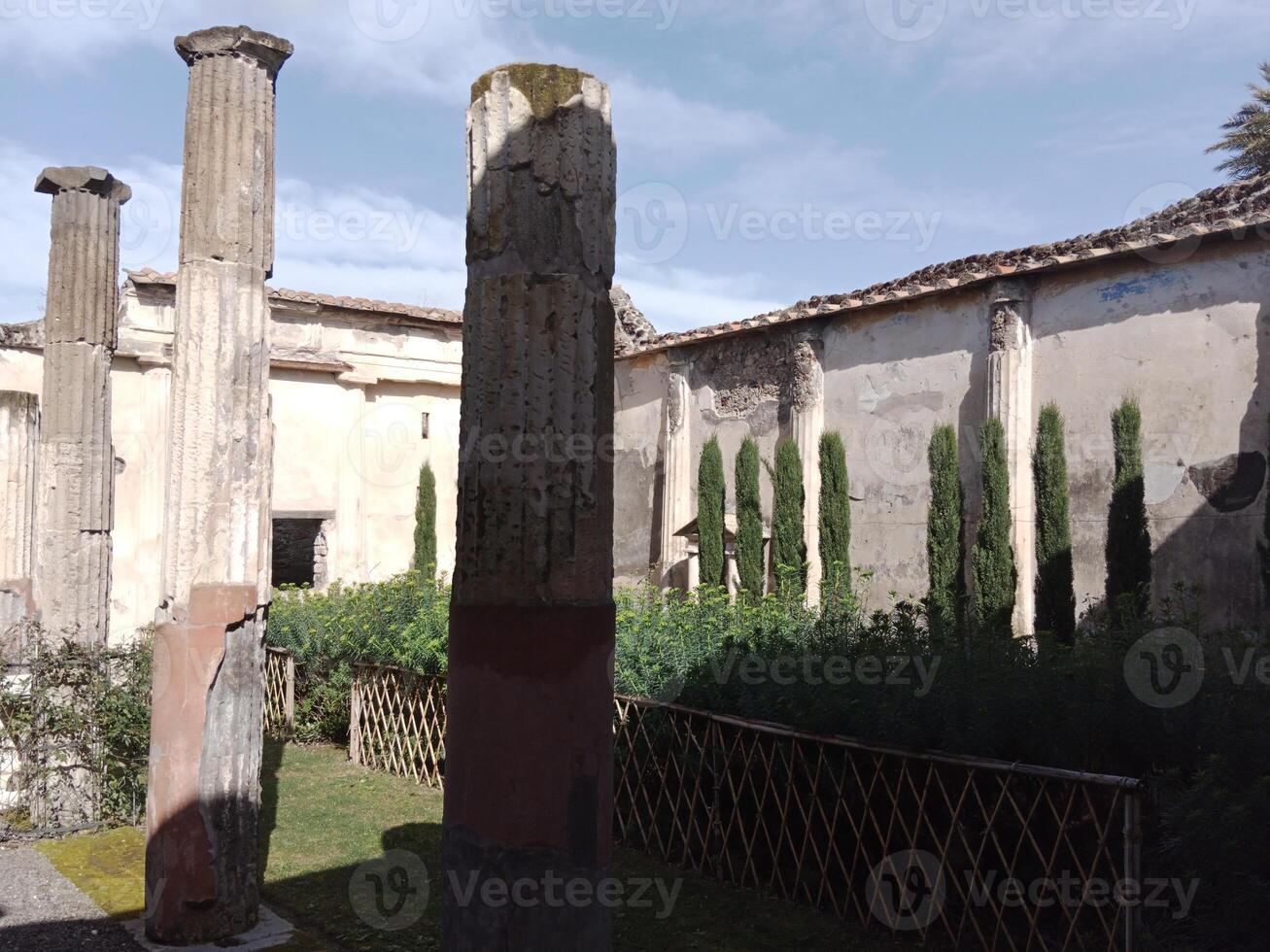 Pompeii, the ancient Roman city buried by the eruption of Mount Vesuvius, stands as a UNESCO World Heritage Site, offering a unique glimpse into daily life during the Roman Empire. photo