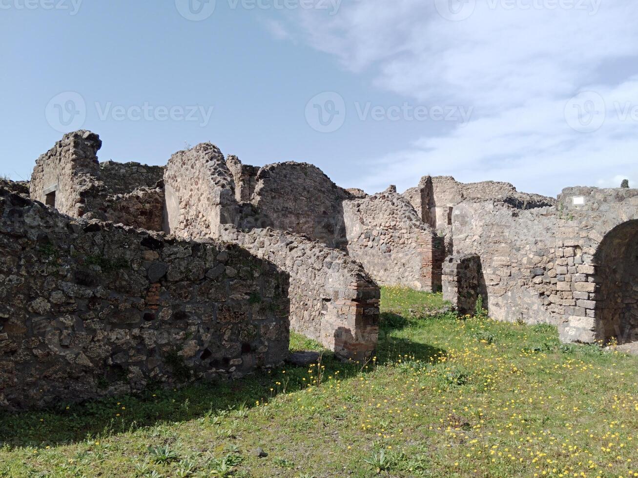 Pompeii, the ancient Roman city buried by the eruption of Mount Vesuvius, stands as a UNESCO World Heritage Site, offering a unique glimpse into daily life during the Roman Empire. photo