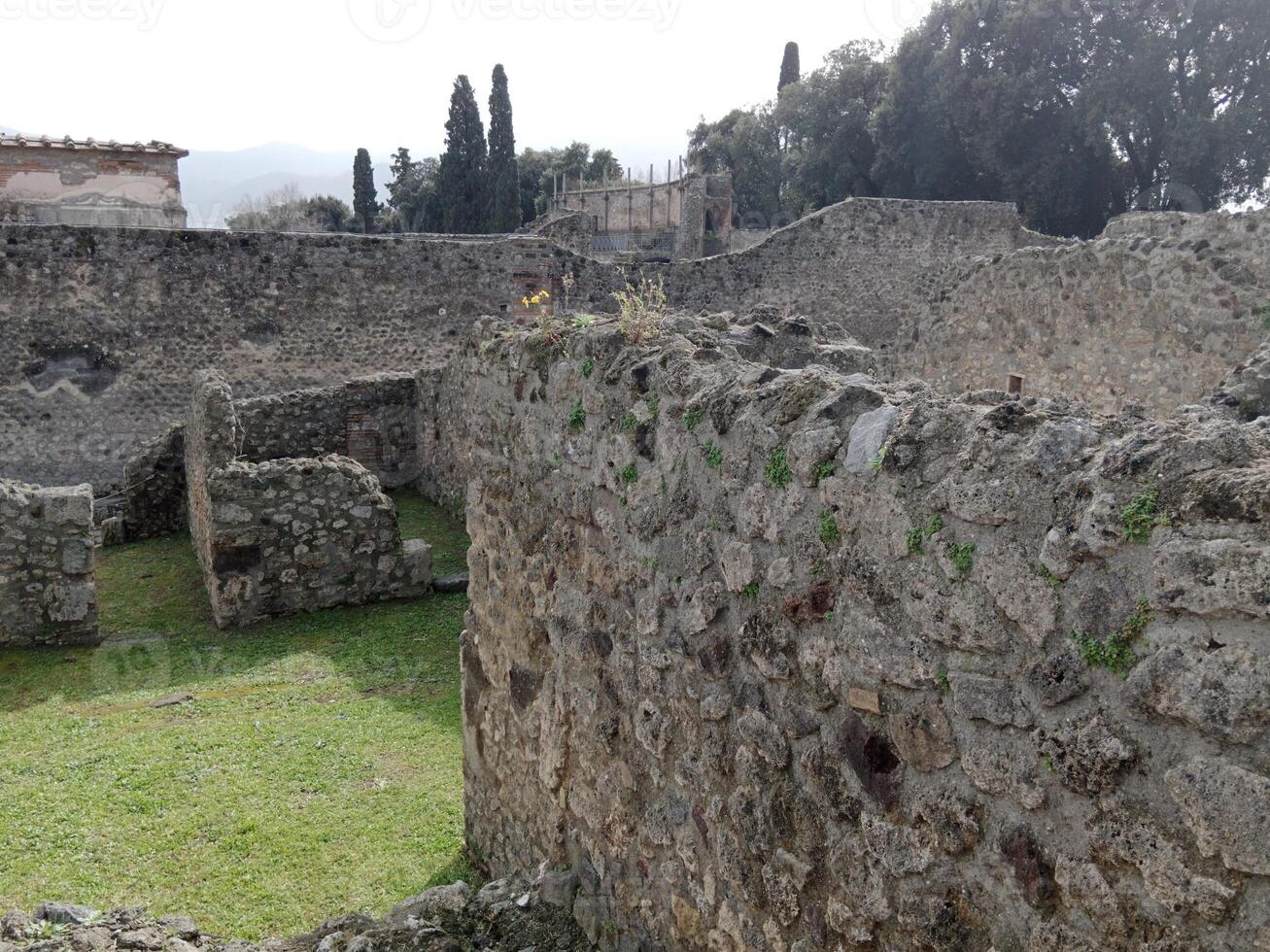 Pompeii, the ancient Roman city buried by the eruption of Mount Vesuvius, stands as a UNESCO World Heritage Site, offering a unique glimpse into daily life during the Roman Empire. photo
