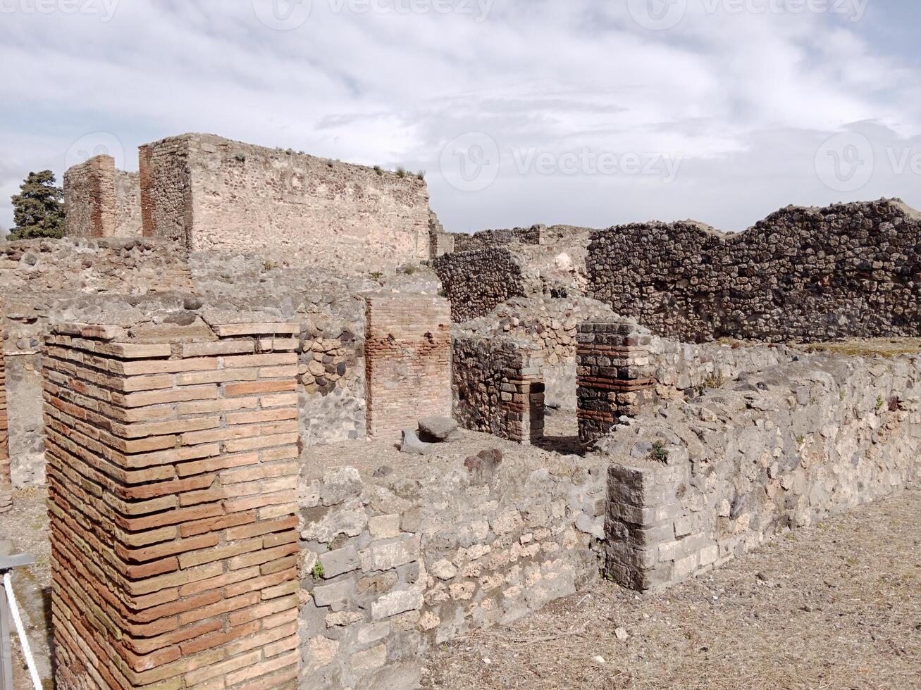 Pompeii, the ancient Roman city buried by the eruption of Mount Vesuvius, stands as a UNESCO World Heritage Site, offering a unique glimpse into daily life during the Roman Empire. photo