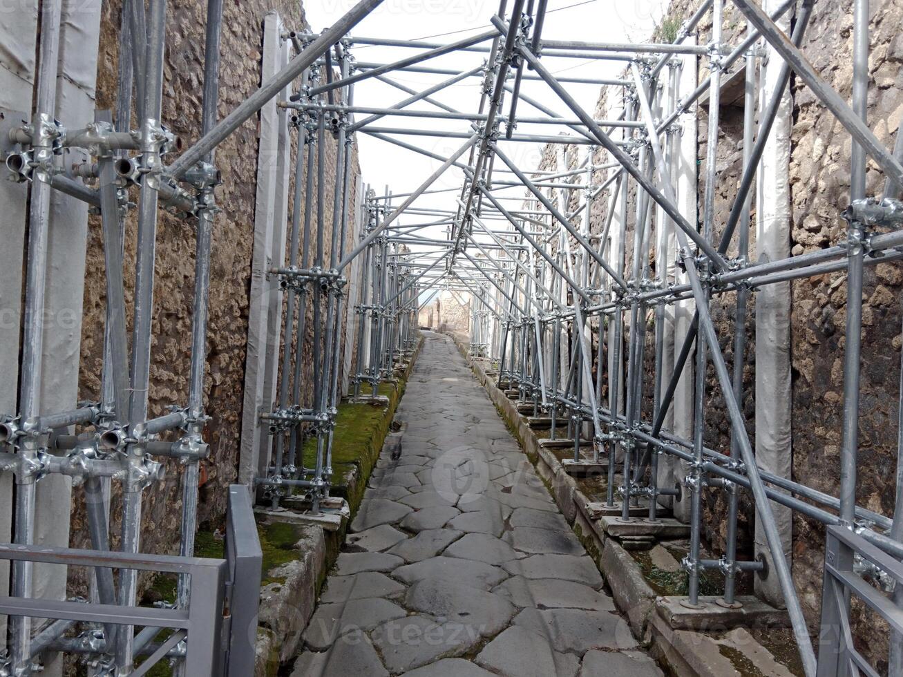 Pompeii, the ancient Roman city buried by the eruption of Mount Vesuvius, stands as a UNESCO World Heritage Site, offering a unique glimpse into daily life during the Roman Empire. photo
