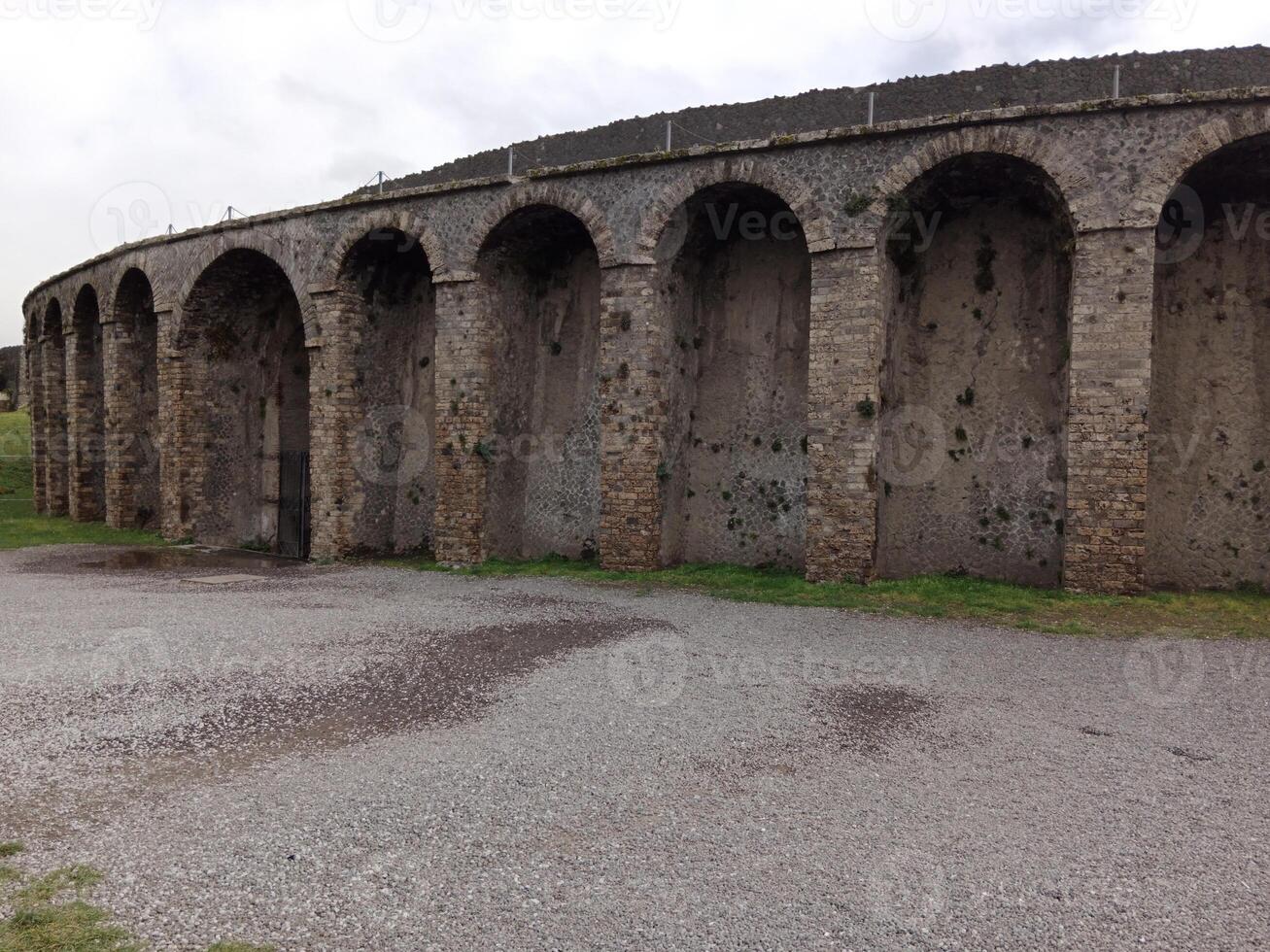 Pompeii, the ancient Roman city buried by the eruption of Mount Vesuvius, stands as a UNESCO World Heritage Site, offering a unique glimpse into daily life during the Roman Empire. photo