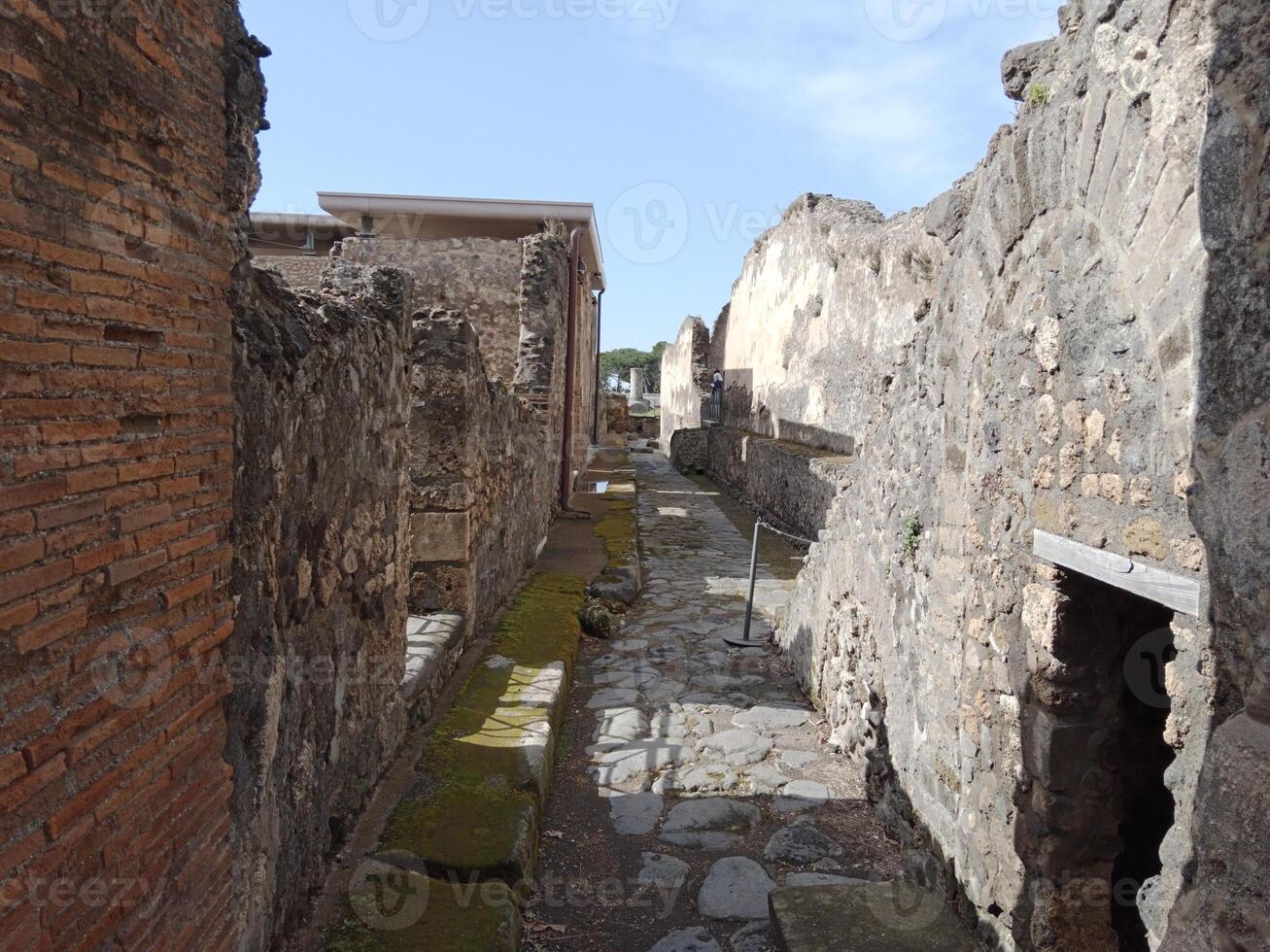 Pompeii, the ancient Roman city buried by the eruption of Mount Vesuvius, stands as a UNESCO World Heritage Site, offering a unique glimpse into daily life during the Roman Empire. photo