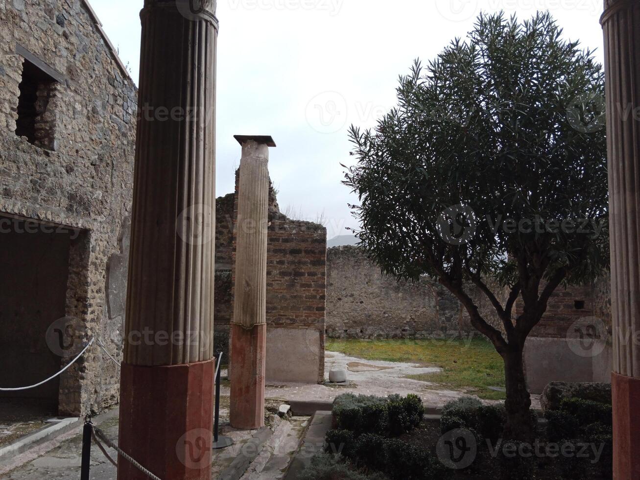 Pompeii, the ancient Roman city buried by the eruption of Mount Vesuvius, stands as a UNESCO World Heritage Site, offering a unique glimpse into daily life during the Roman Empire. photo