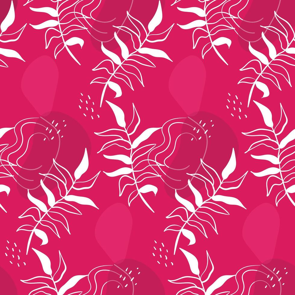 Seamless  Flower pattern Background vector
