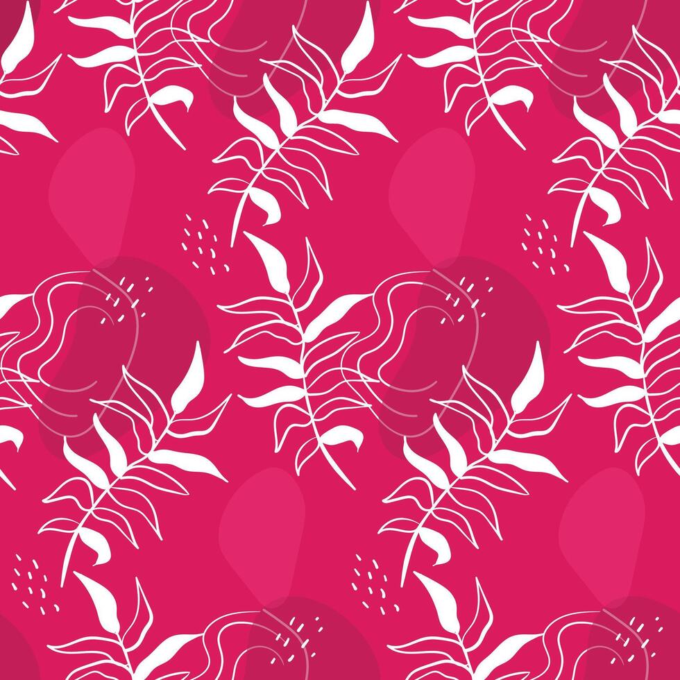 Seamless  Flower pattern Background vector