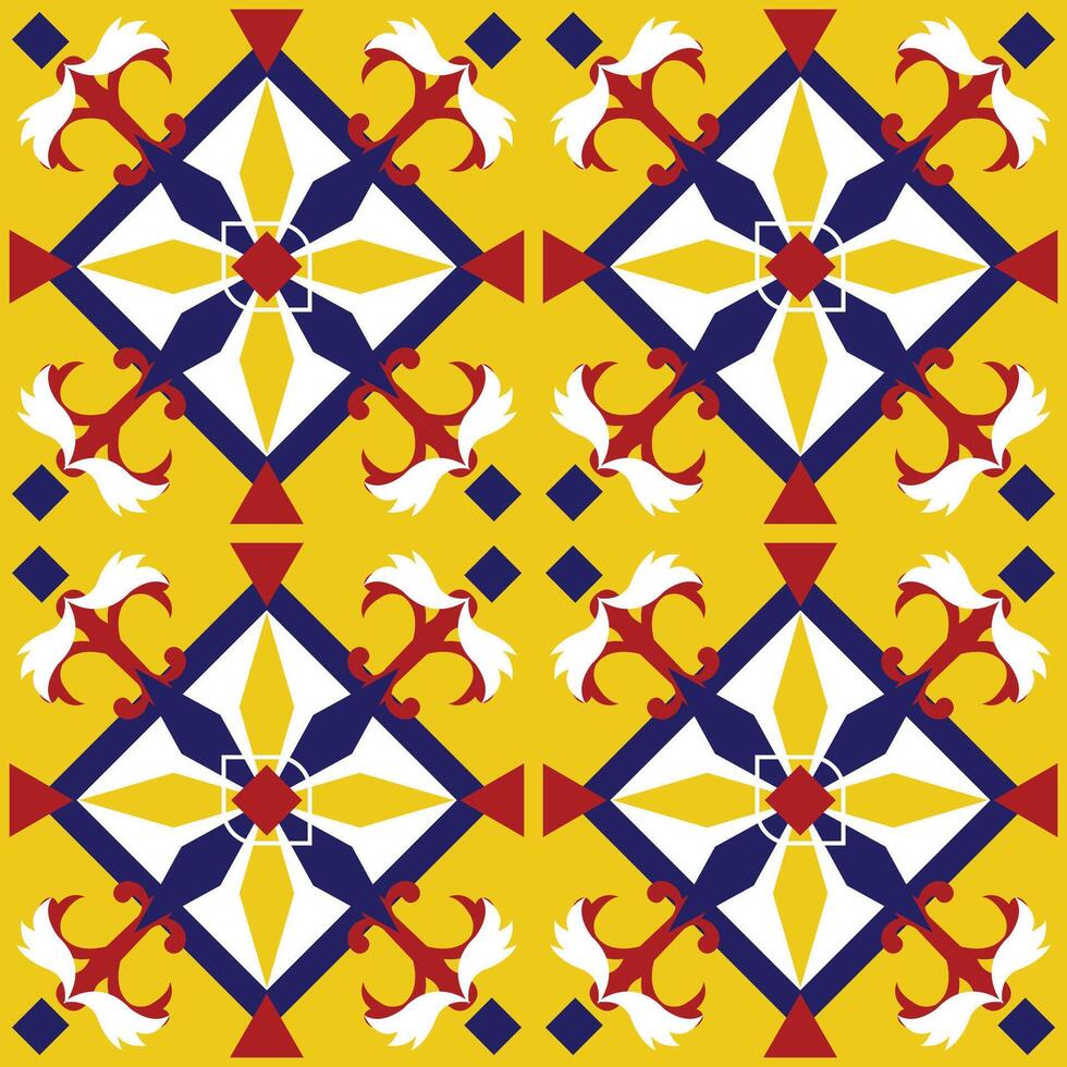 Abstract Seamless colorful pattern Vector background