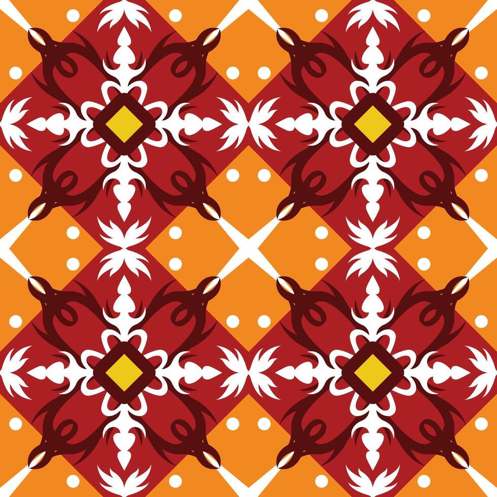 Abstract Seamless colorful pattern Vector background