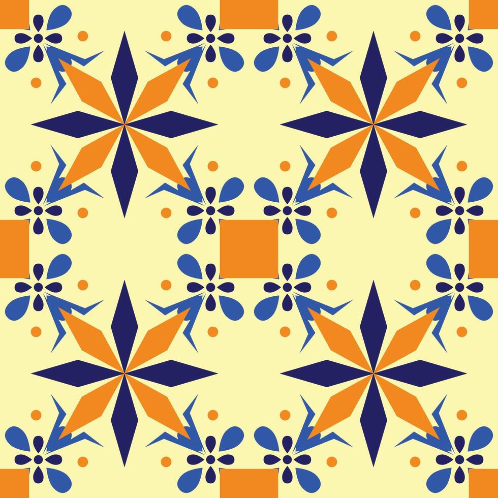 Abstract Seamless colorful pattern Vector background
