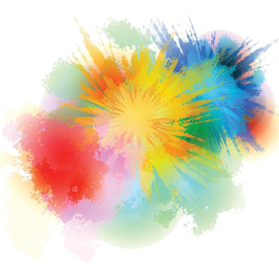 Celebrations Splash color Abstract colorful  Vector background