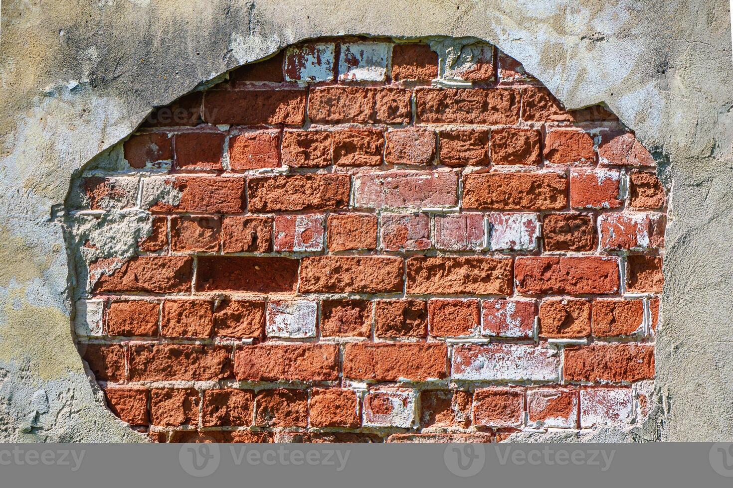 Old brick wall for background. photo