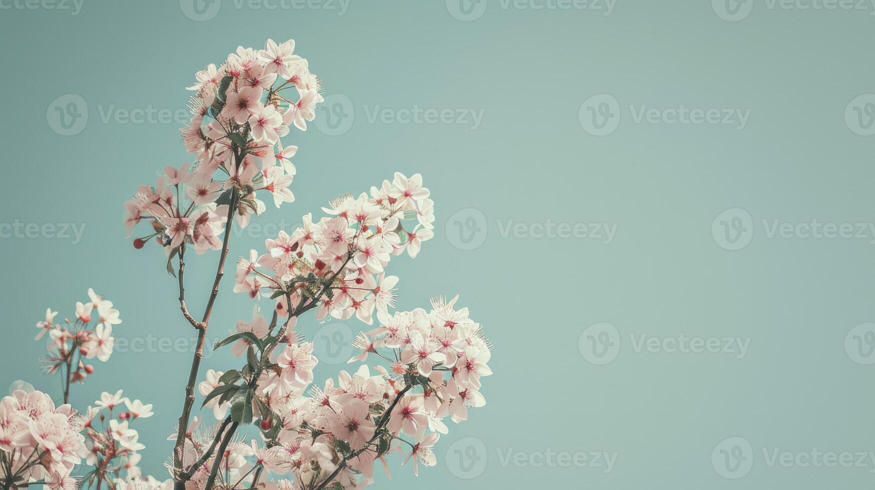 AI generated May vibes background, spring photo