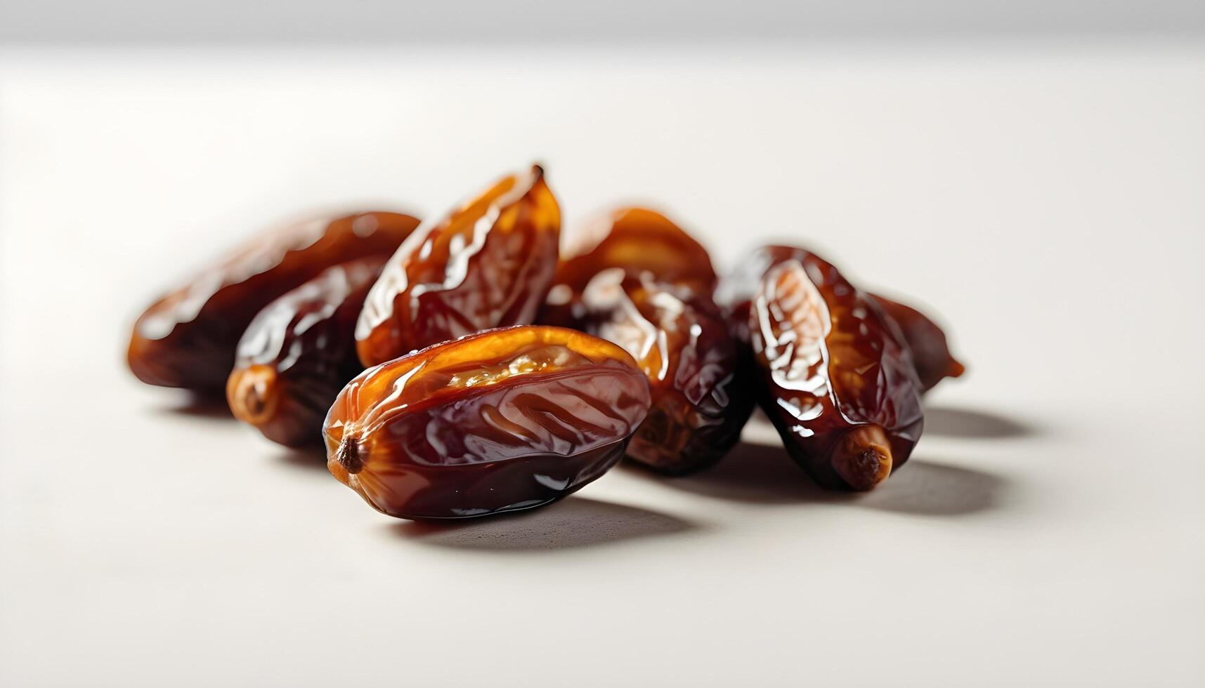 AI generated background of dried dates photo