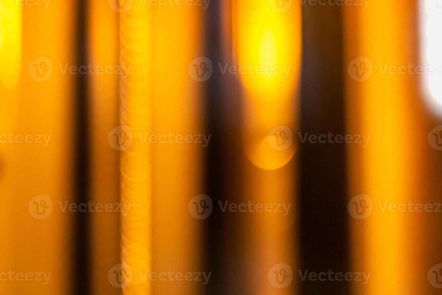 Yellow abstract background with dark and light lines photo