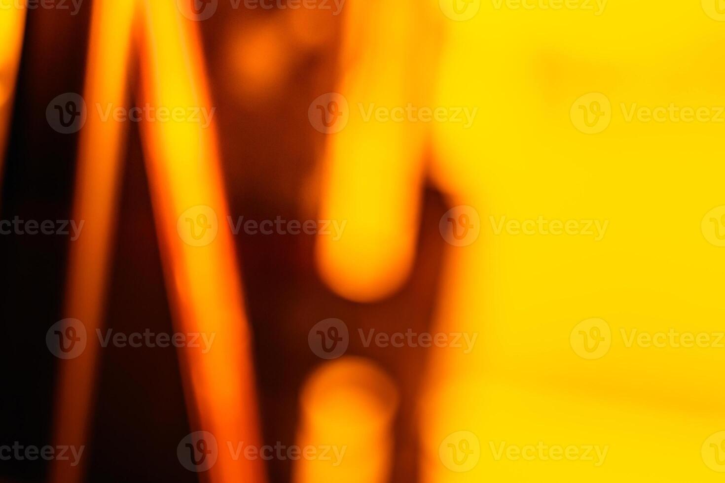 Yellow abstract background with dark and light lines photo