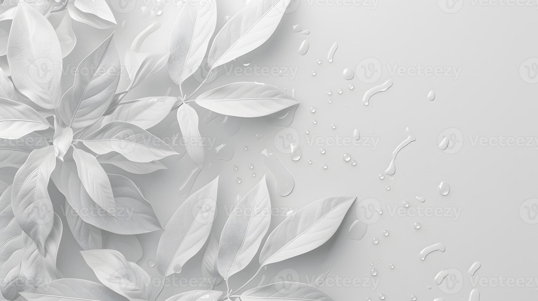 AI generated White abstract texture background. AI Generated photo