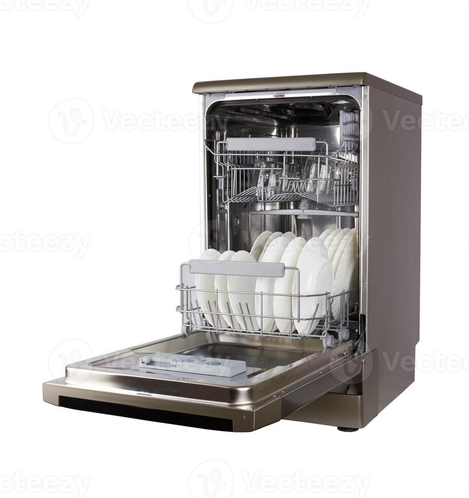 Dishwasher machine isolated photo