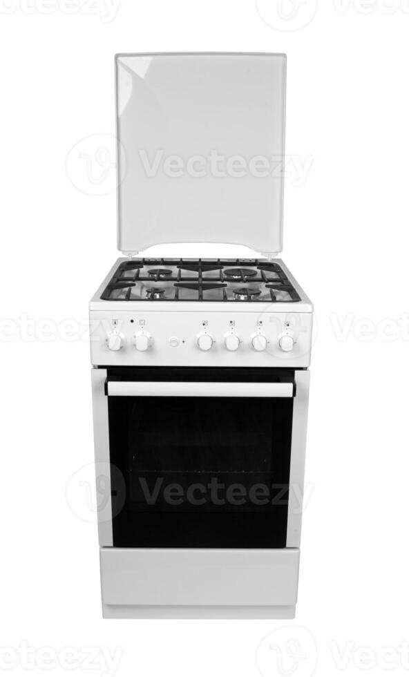 Gas stove isolated photo