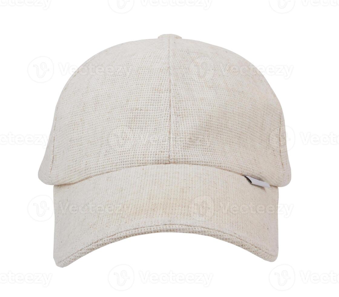 Baseball hat on white photo