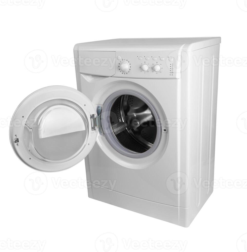 Washing machine isolated photo