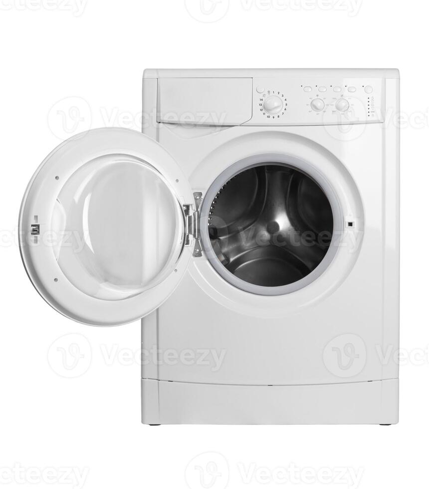 Washing machine isolated photo