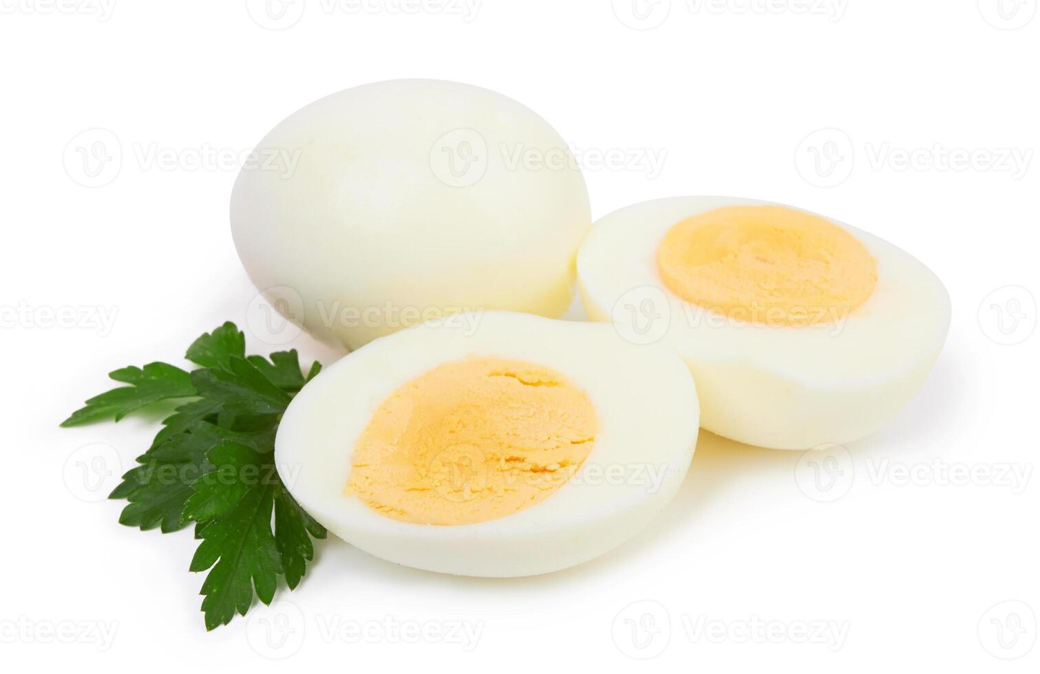 eggs on white photo