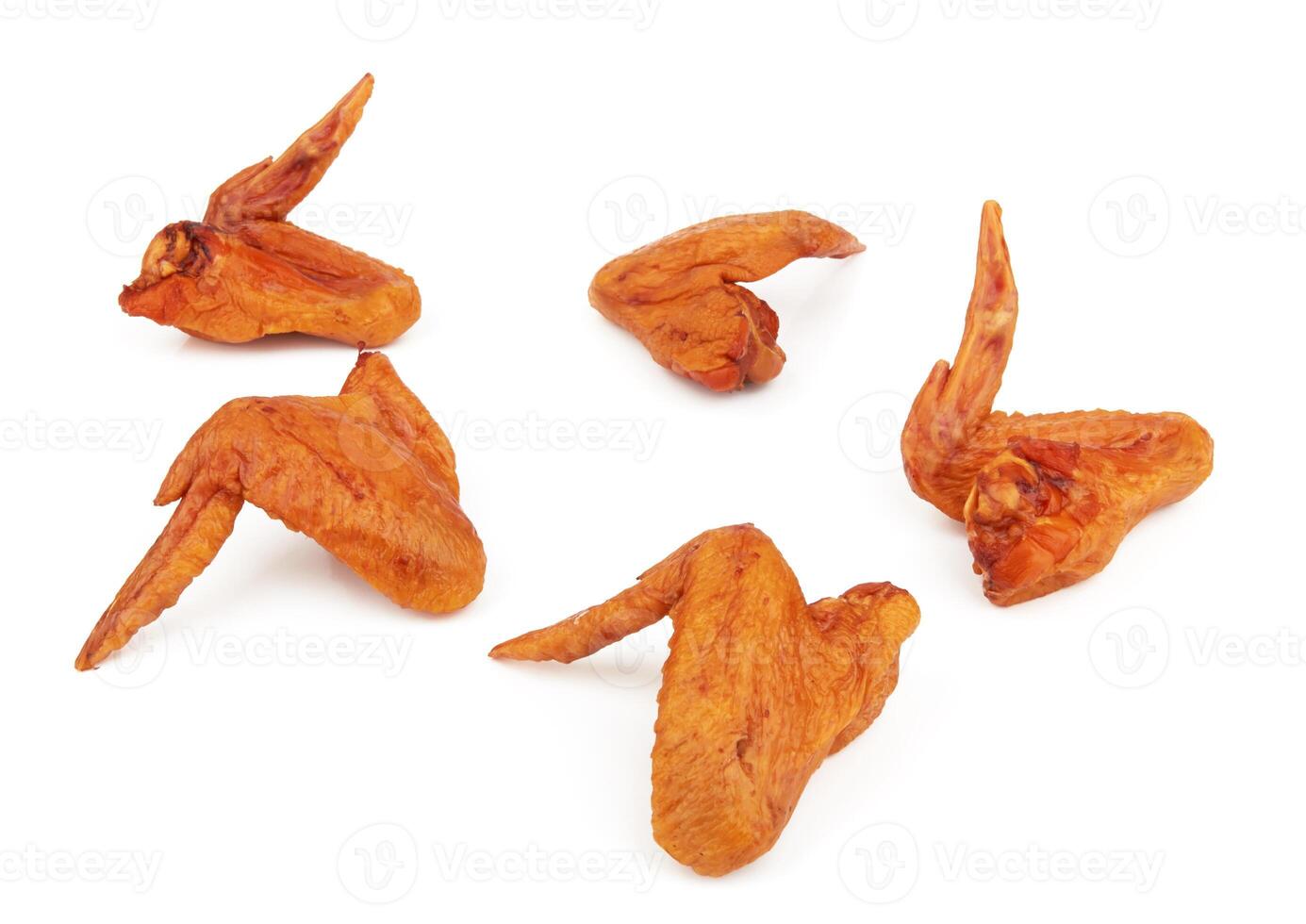 Smoked chicken wings photo