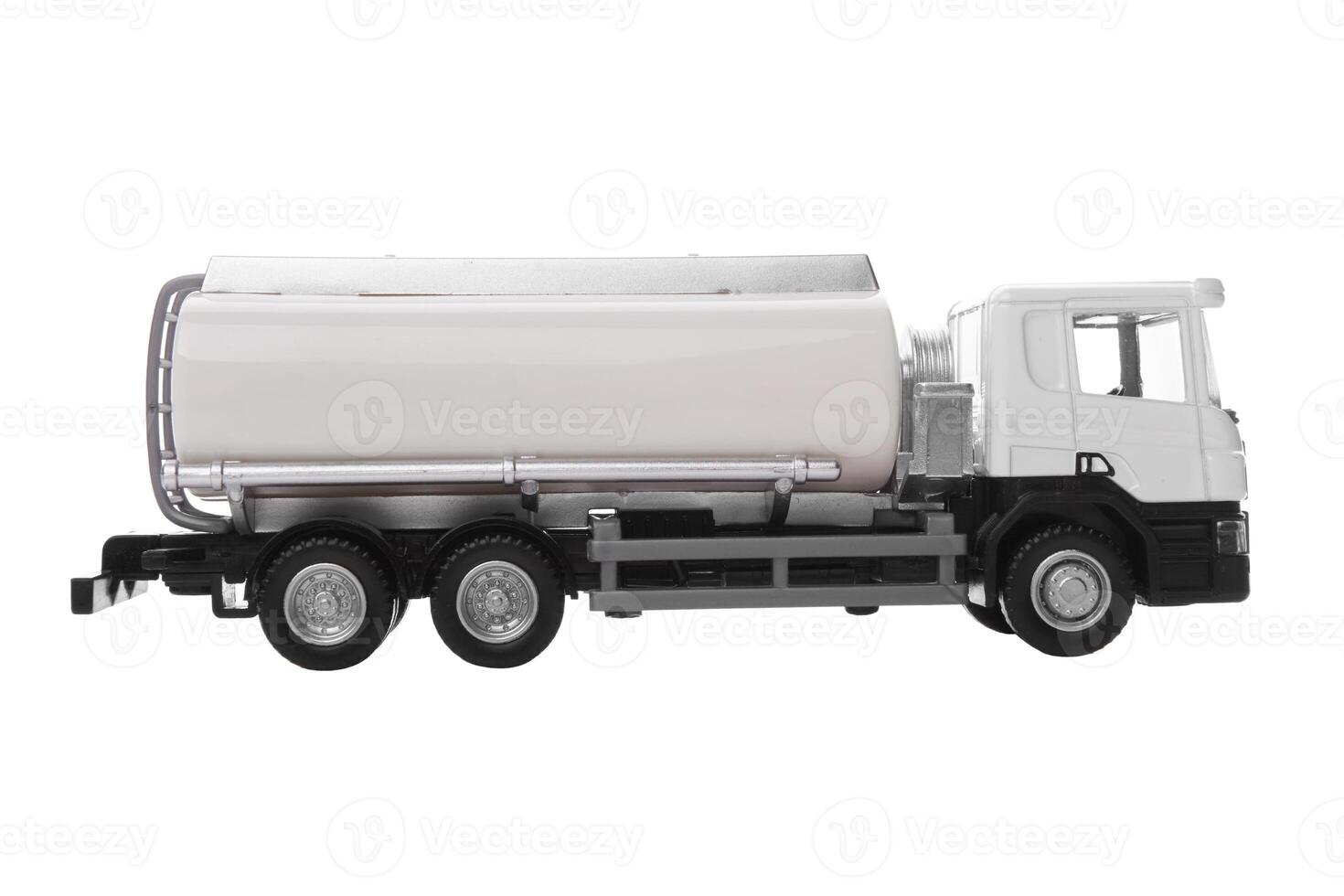 truck on white photo