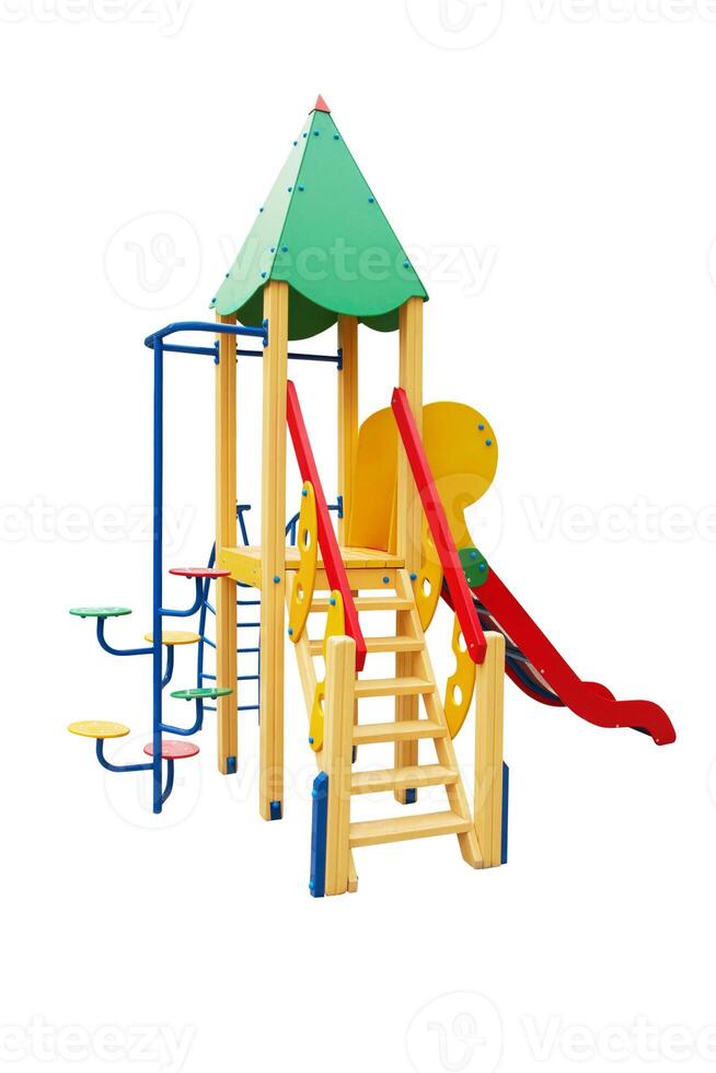 playground on white photo