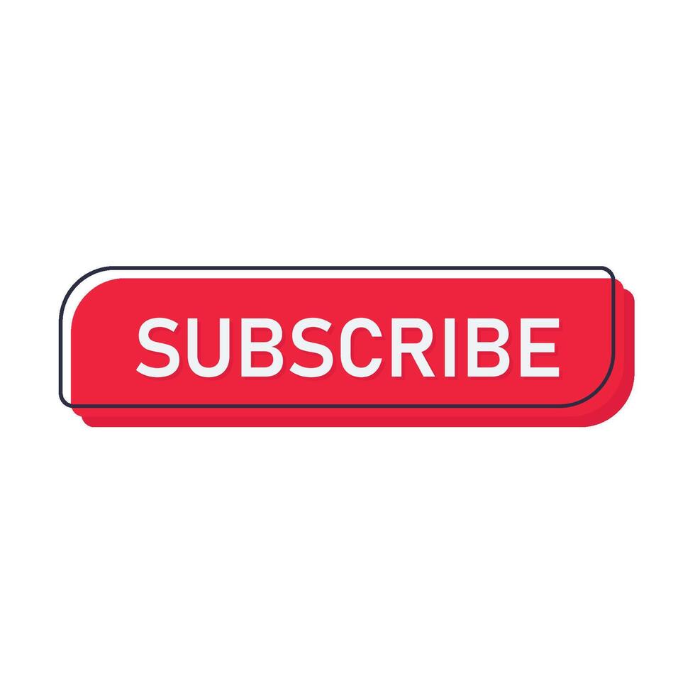 Illustration of subscribe vector