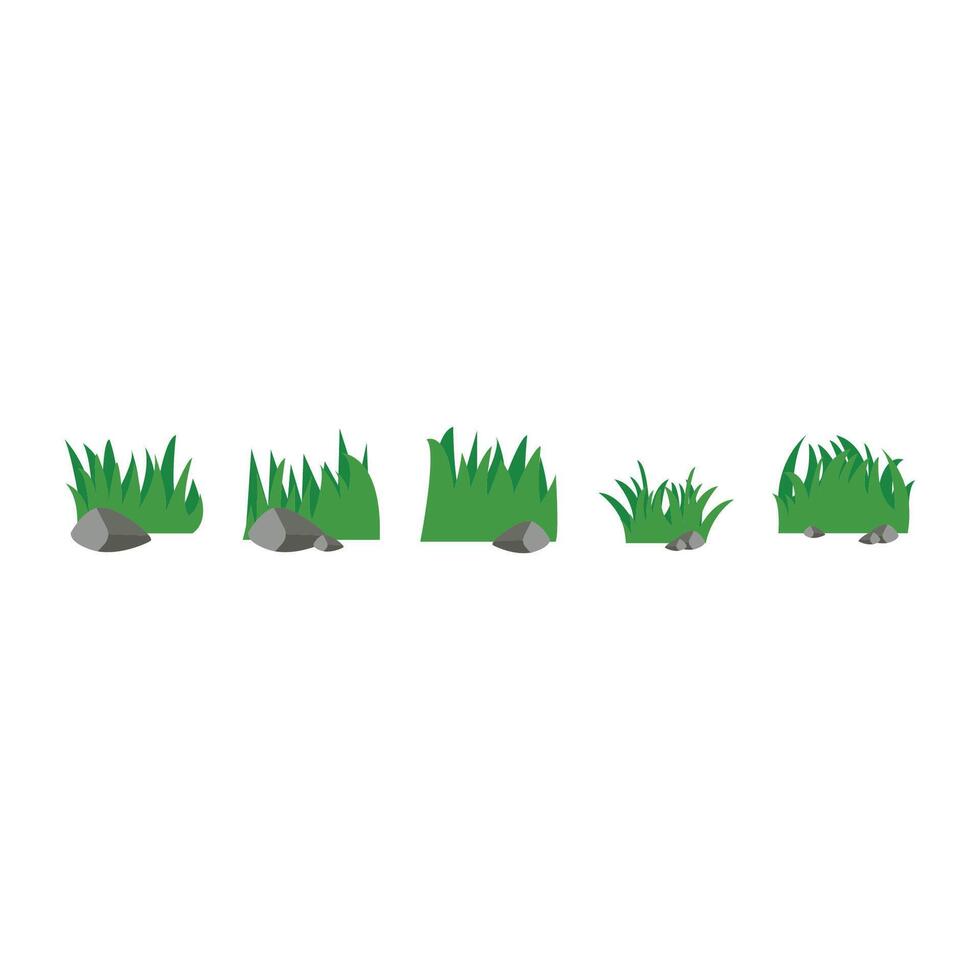 Illustration of grass pack vector