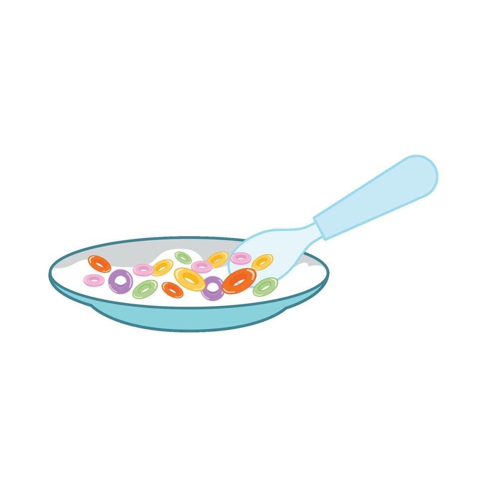 ilustración de cereal vector