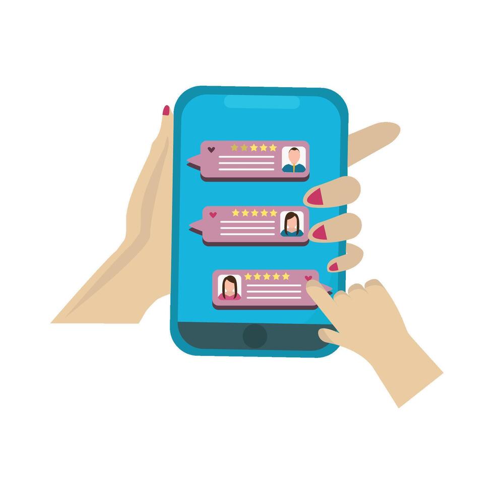 Illustration of feedback vector