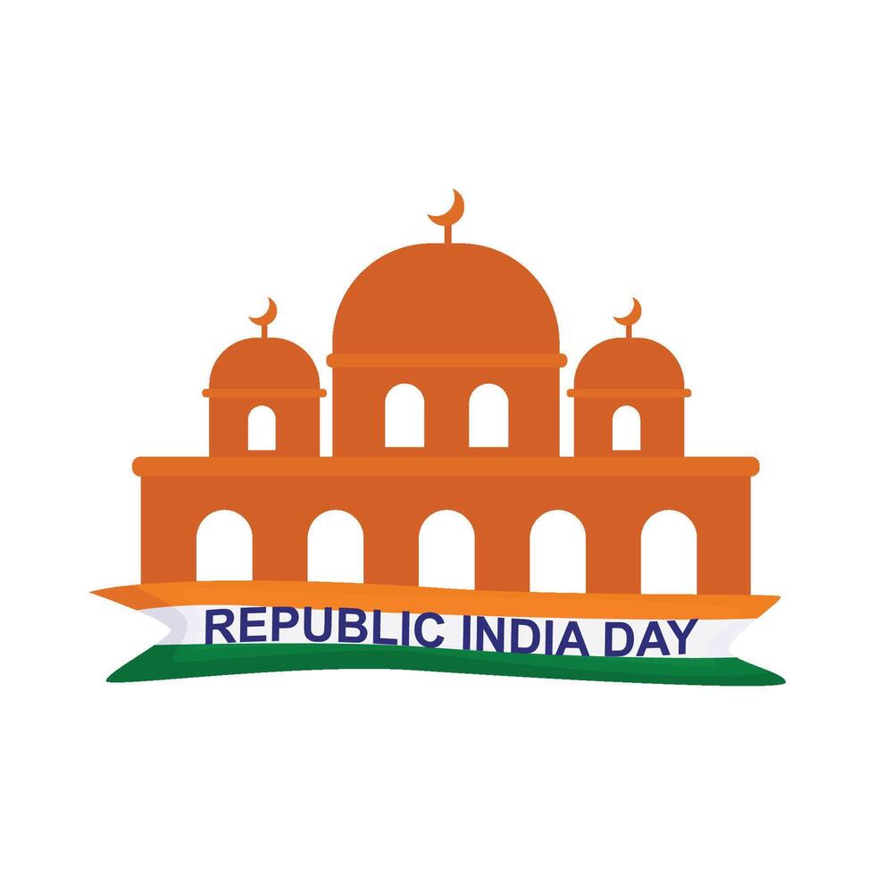 Illustration of republic day vector