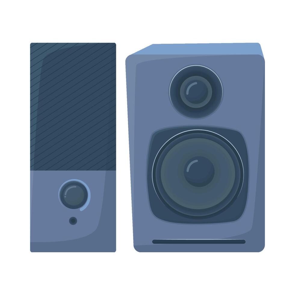 Illustration of music speaker vector