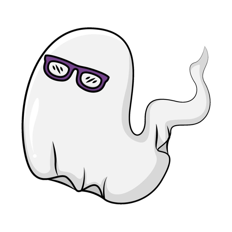 ilustración de fantasma vector