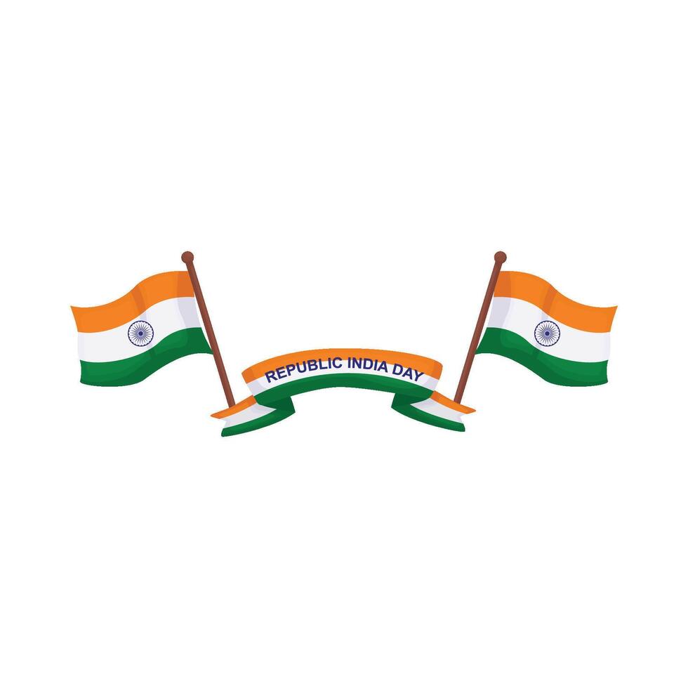 Illustration of republic day vector