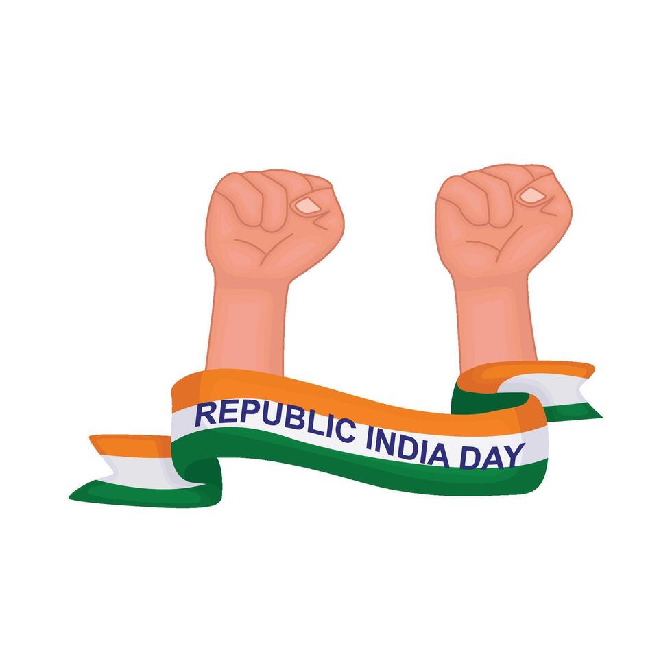 Illustration of republic day vector