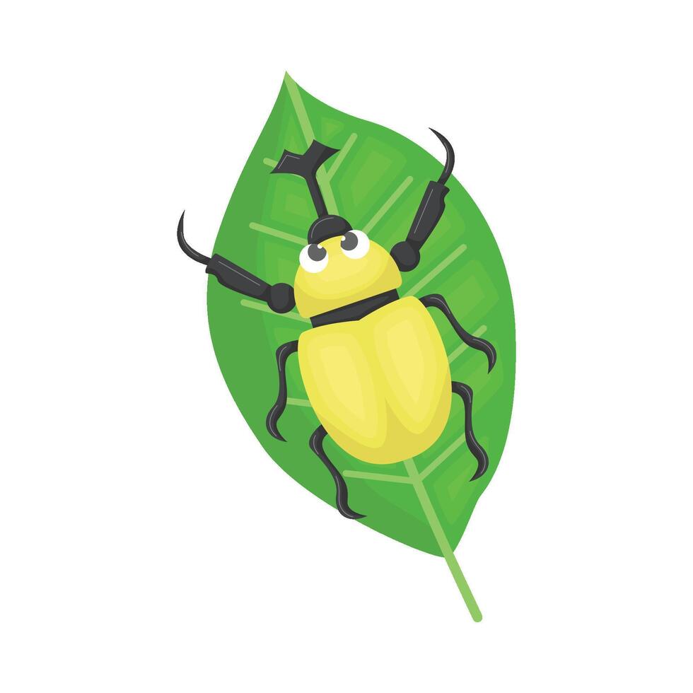 Illustration of bug vector